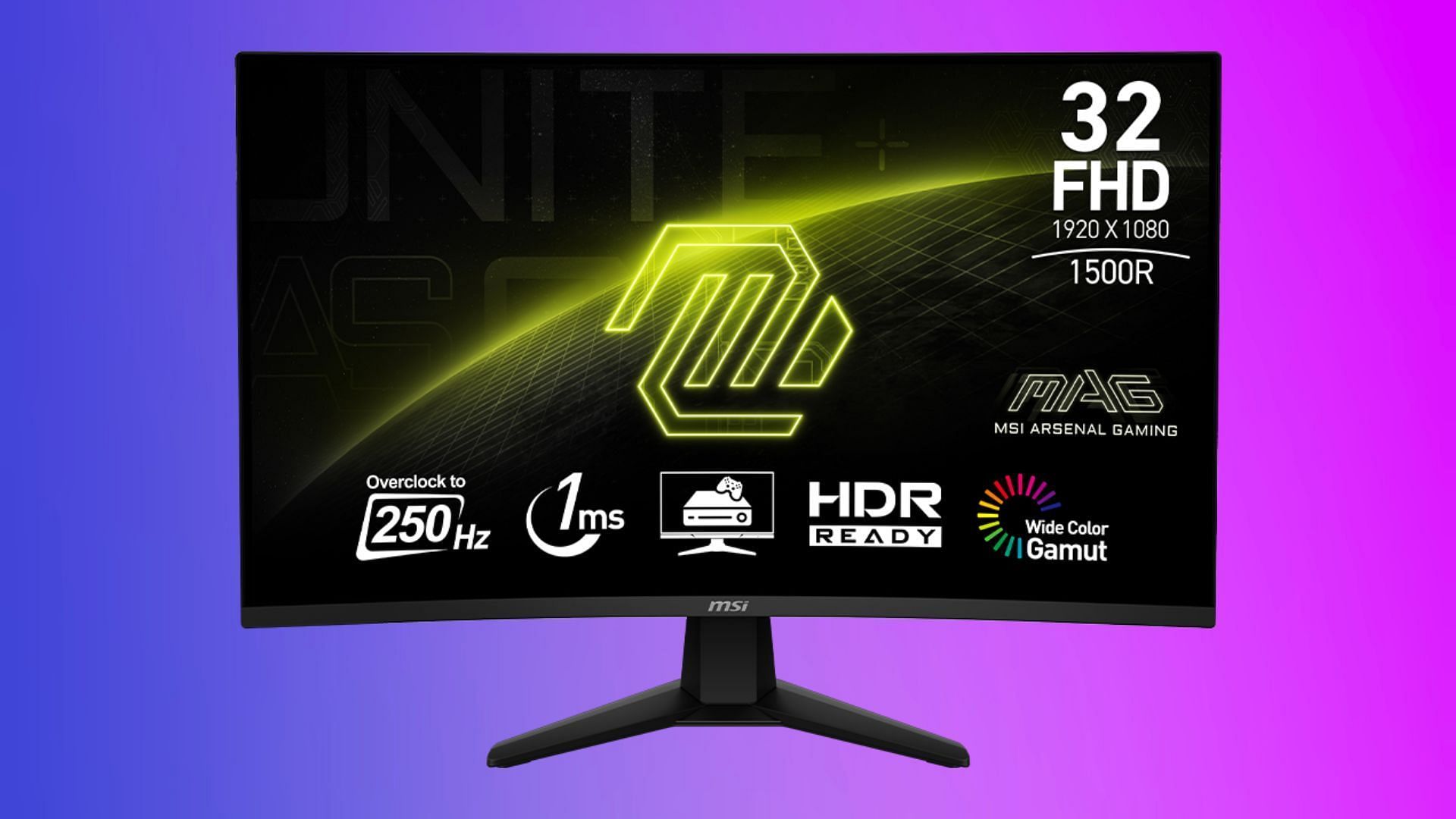 MSI MAG 32-inch gaming monitor (Image via MSI)