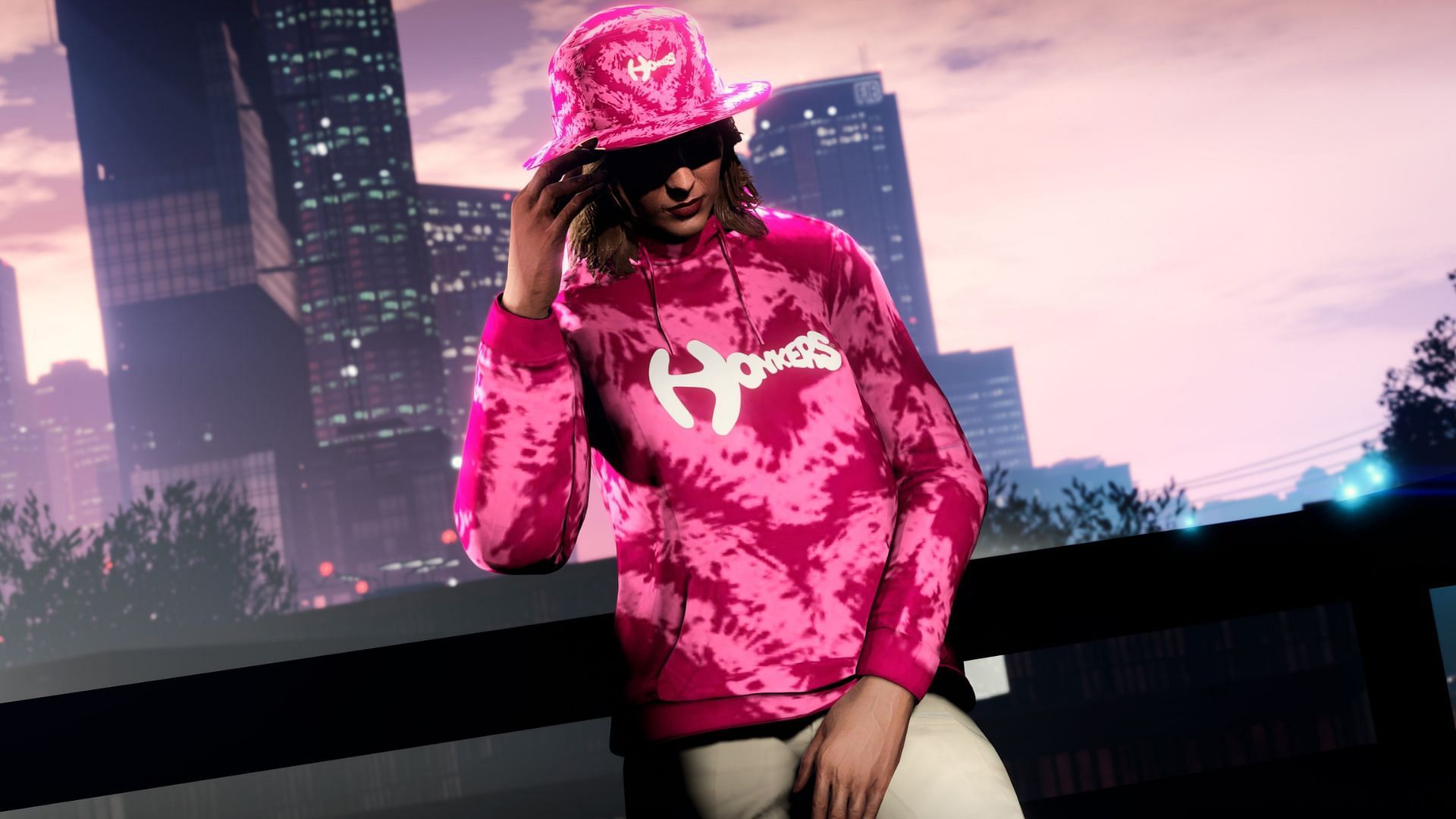 A promotional picture of the free apparel included in the Plus benefits of February 2025 (Image via Rockstar Games)