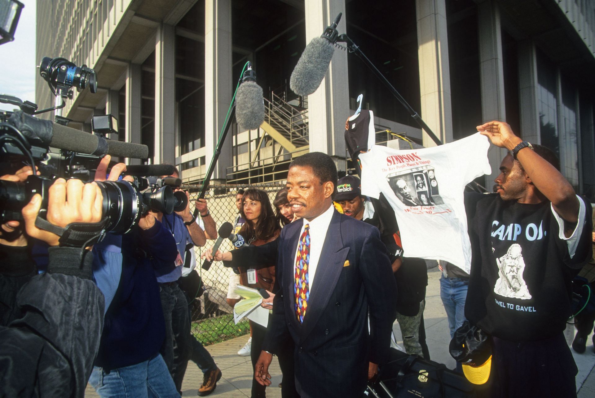 O.J. Simpson&#039;s attorney during the trial (Image via Getty)