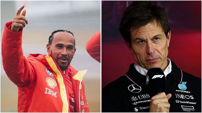 "The thought of Lewis Hamilton at Ferrari in a red overall, it won't suit him": When Toto Wolff addressed the 'Hamilton to Ferrari' rumors