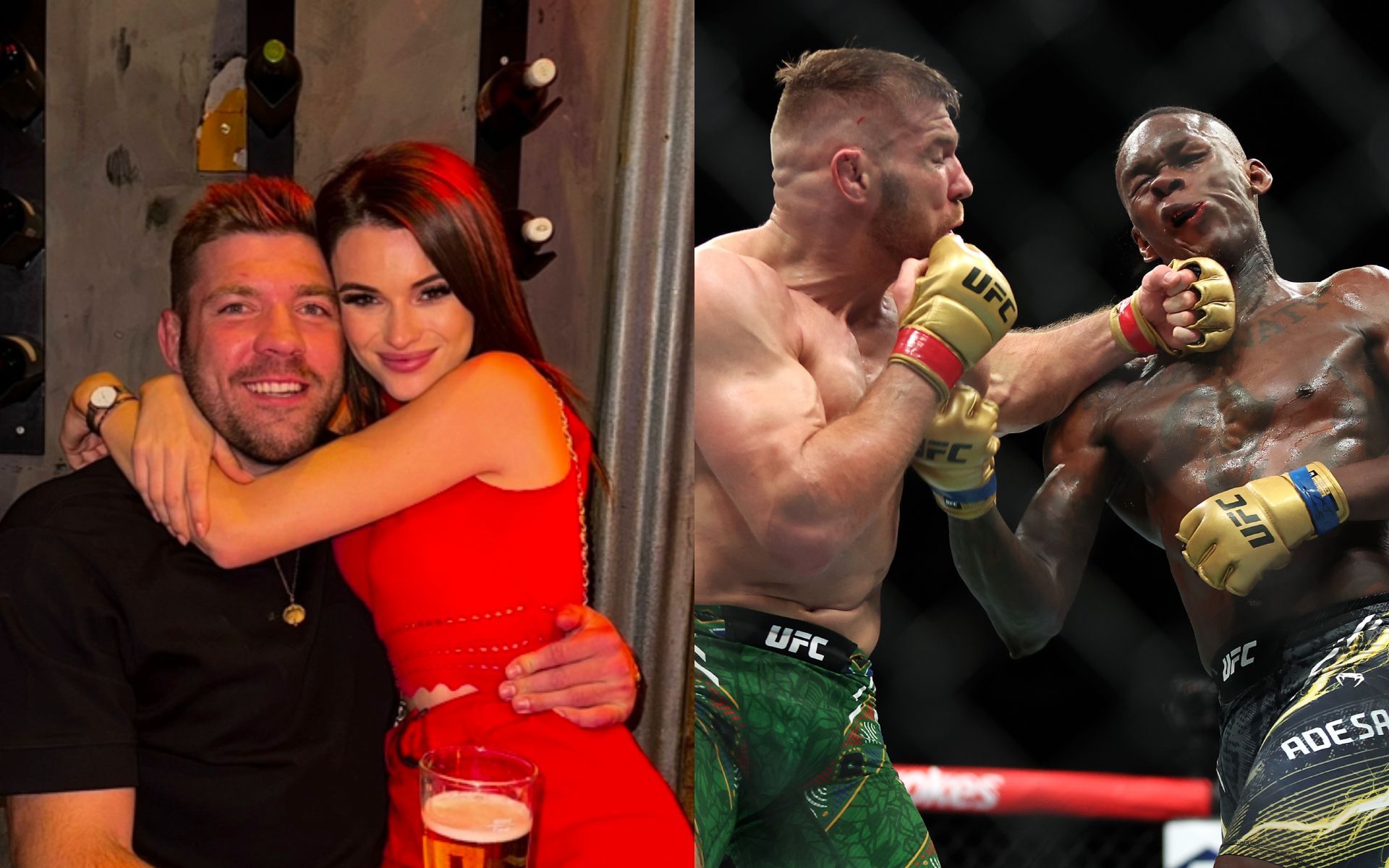 Dricus du Plessis' fiancee Vasti Spiller pens honest feelings about the trepidations of watching him fight: "Same movie but you forgot the ending"