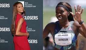 "Giggling like 7-year-olds"- Gabby Thomas shares glimpse of taco flights with Olympic medalist Morolake Akinosun