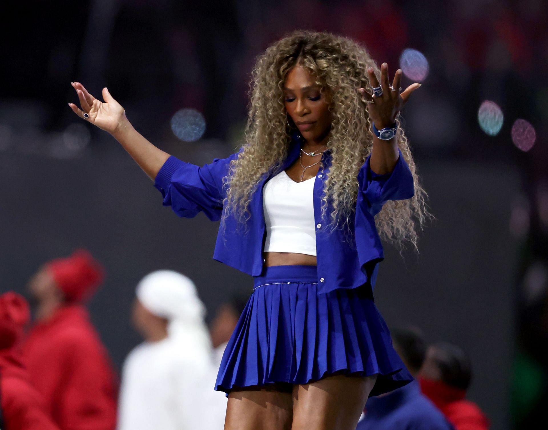 Serena Williams dances to Kendrick Lamar&#039;s Not Like Us track (Source: Getty Images)