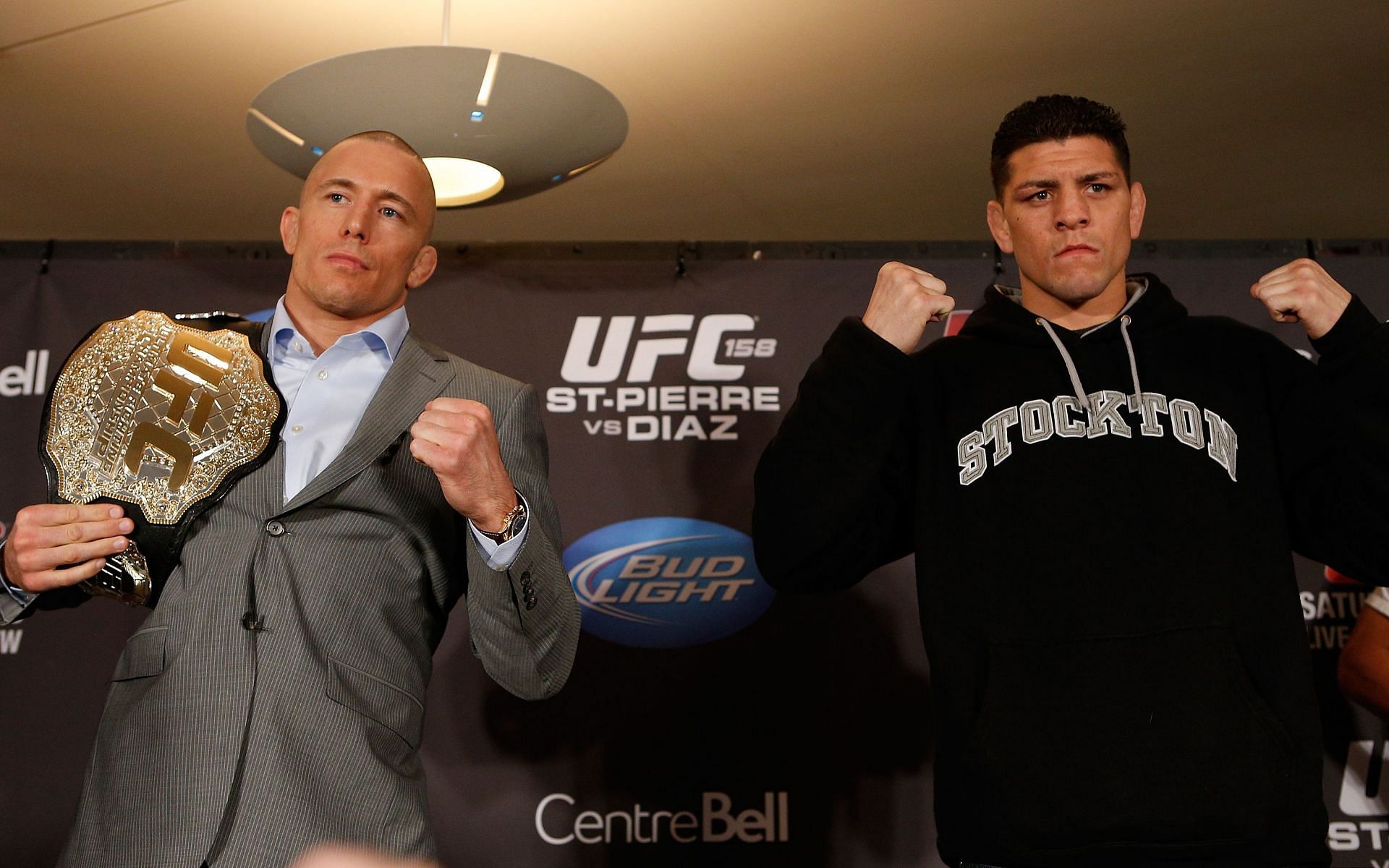 UFC 158: Press Conference - Source: Getty