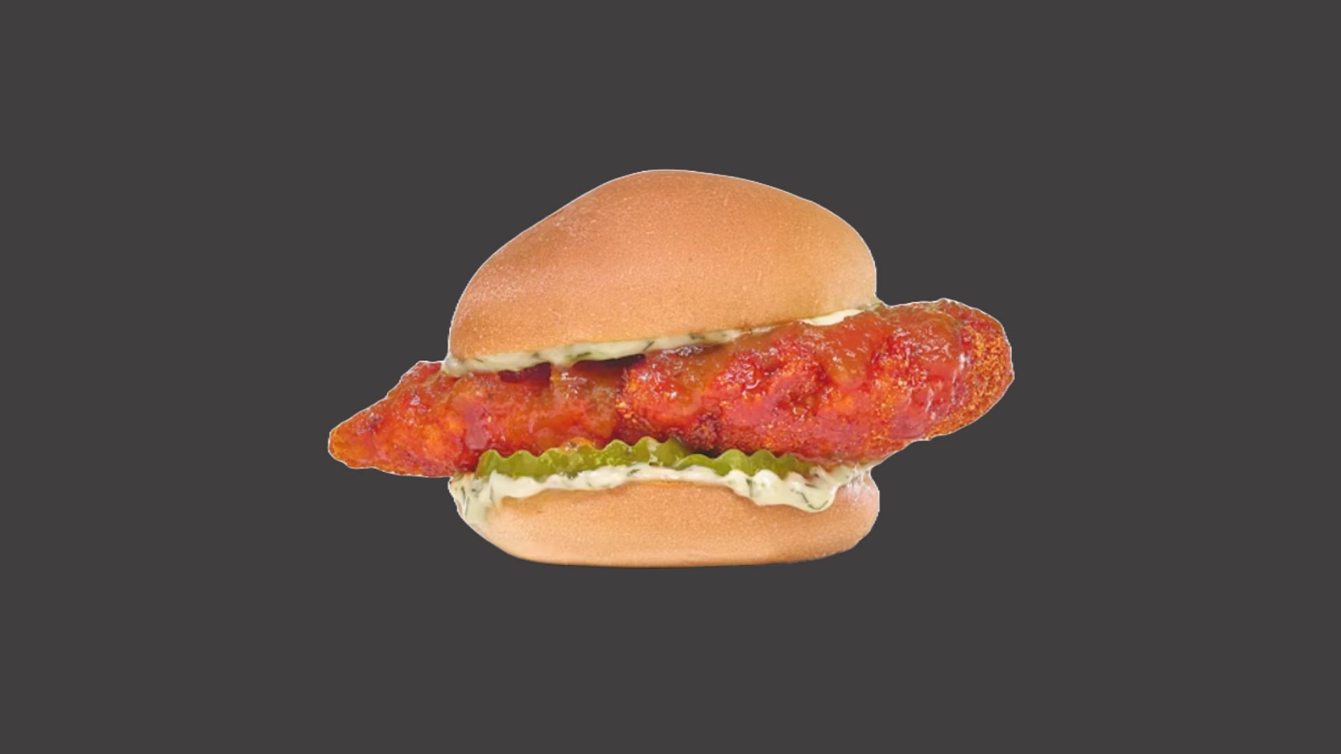 Burgerville Red Hot Chicken Slider (Image via Burgerville)