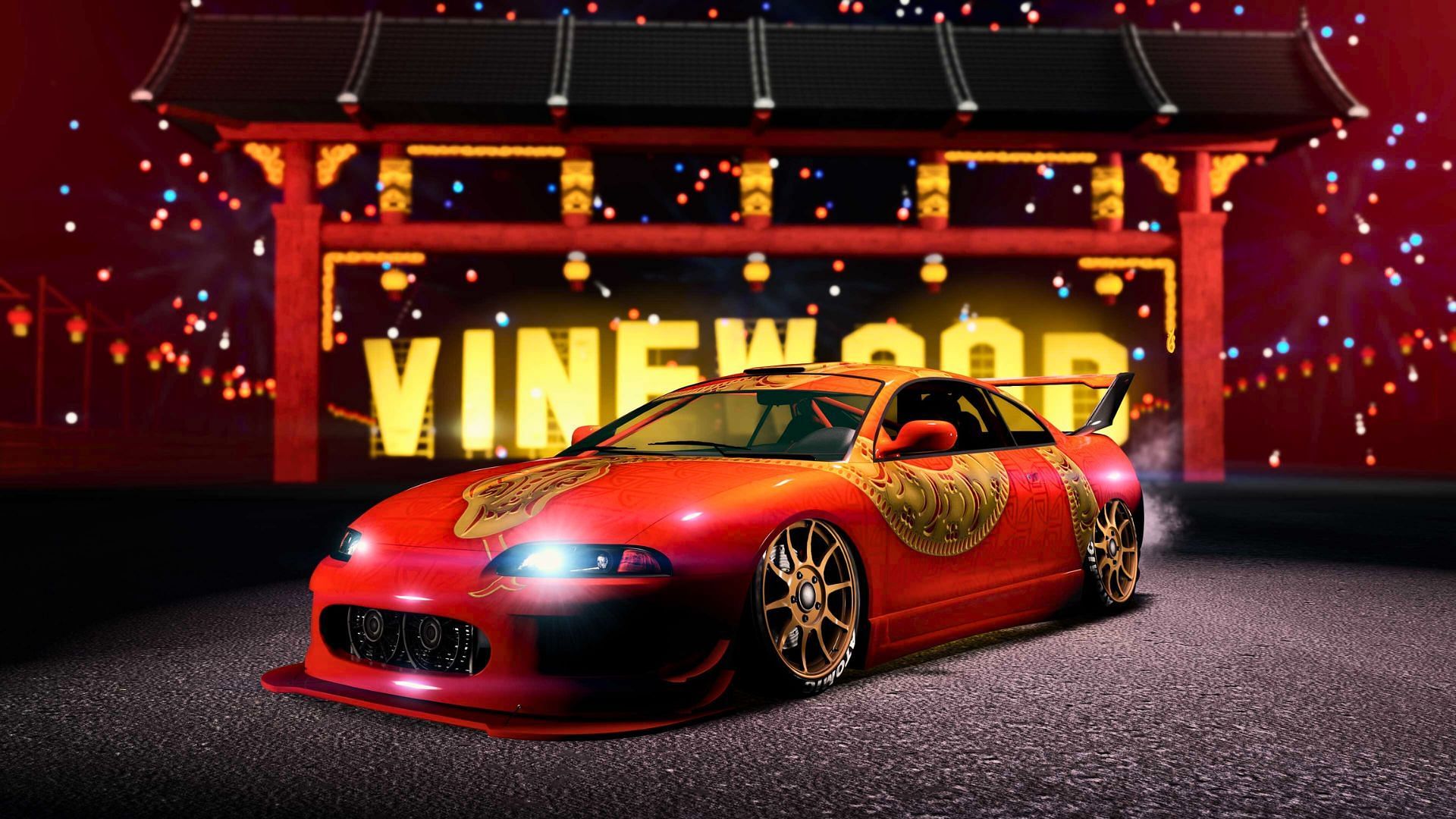 A picture of the new livery featured in the Lunar New Year update (Image via Rockstar Games)