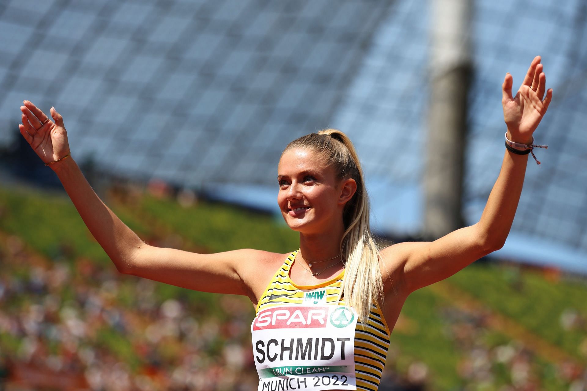 Schmidt at the European Championships Munich 2022 - (Source: Getty)