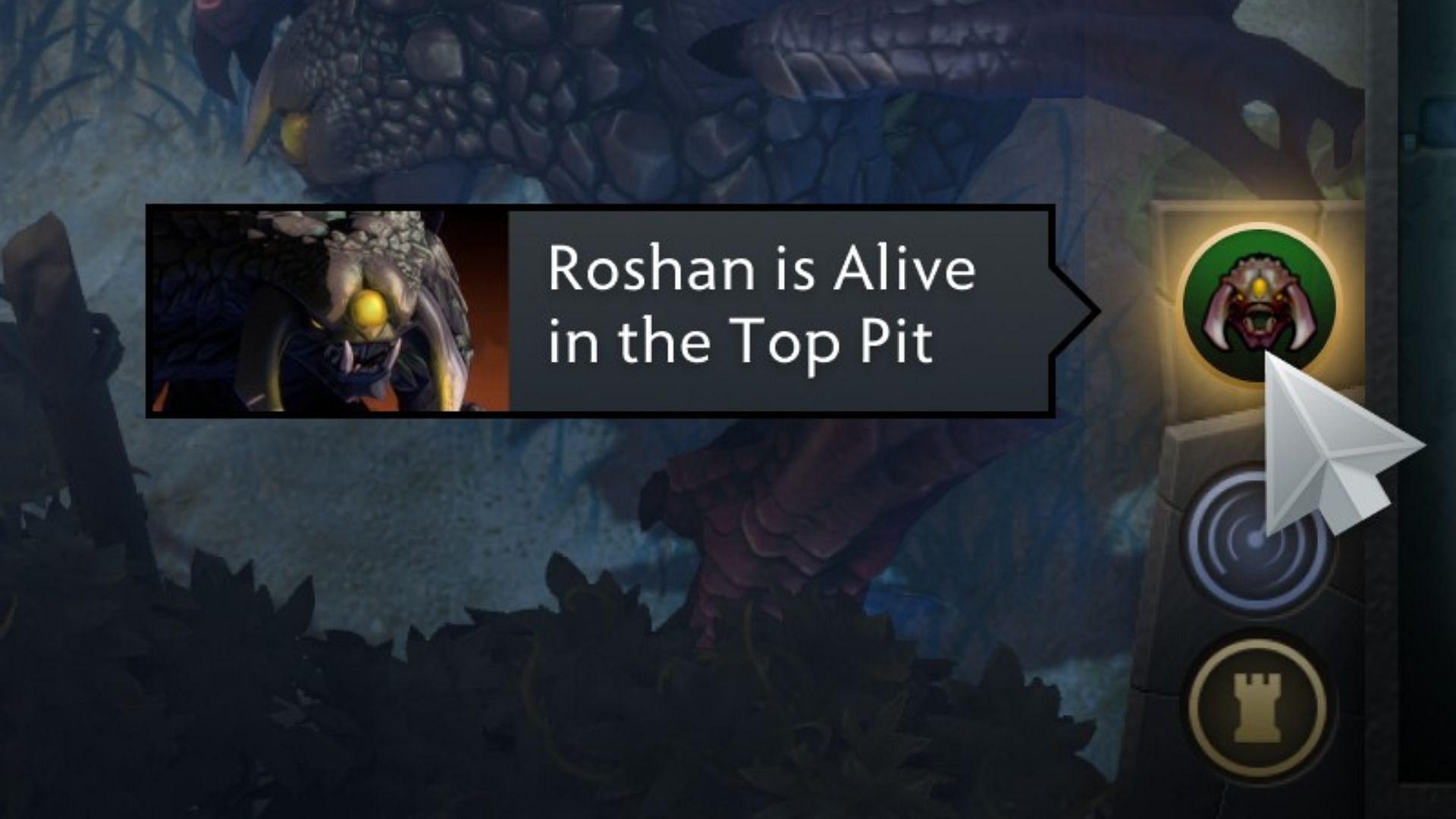 The new Roshan timer (Image via Valve)