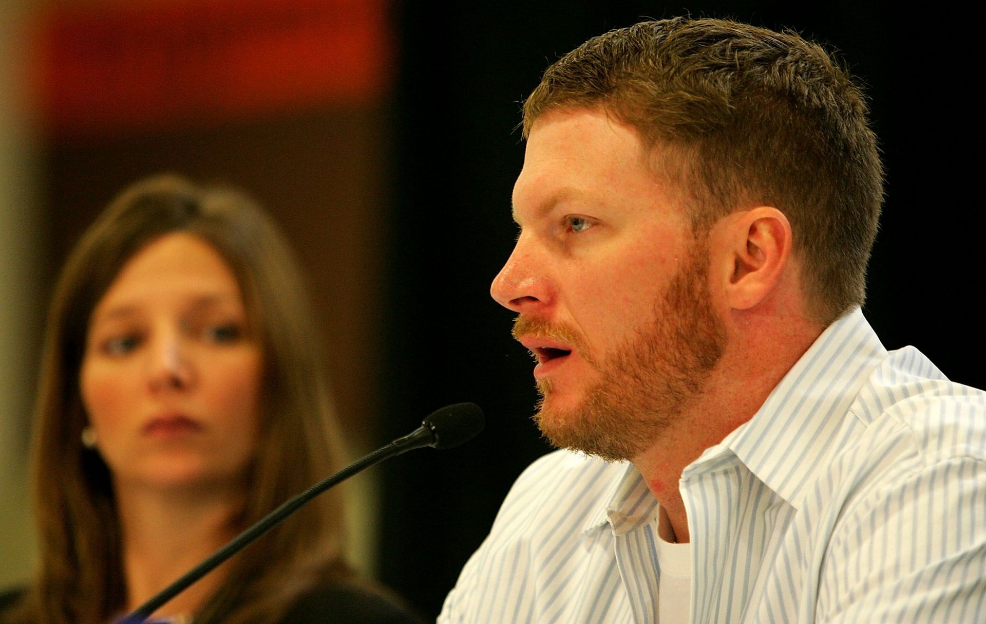 Dale Earnhardt Jr. News Conference - Source: Getty