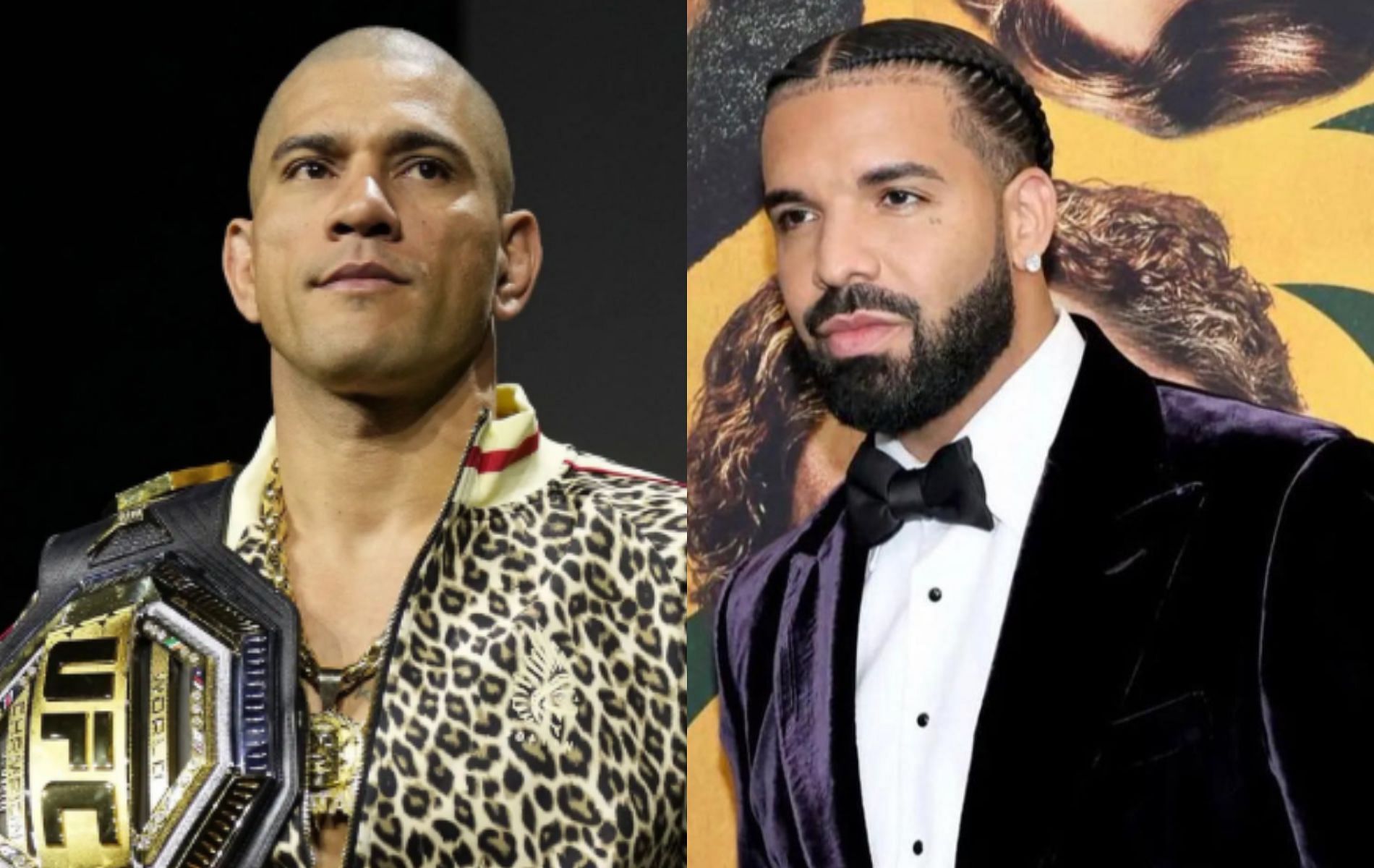 UFC cutman presents reacts to the meetup between Drake and Alex Pereira with a hilarious reference to Kendrick Lamar. [Image Courtesy: Getty Images, @champagnepapi on Instagram]