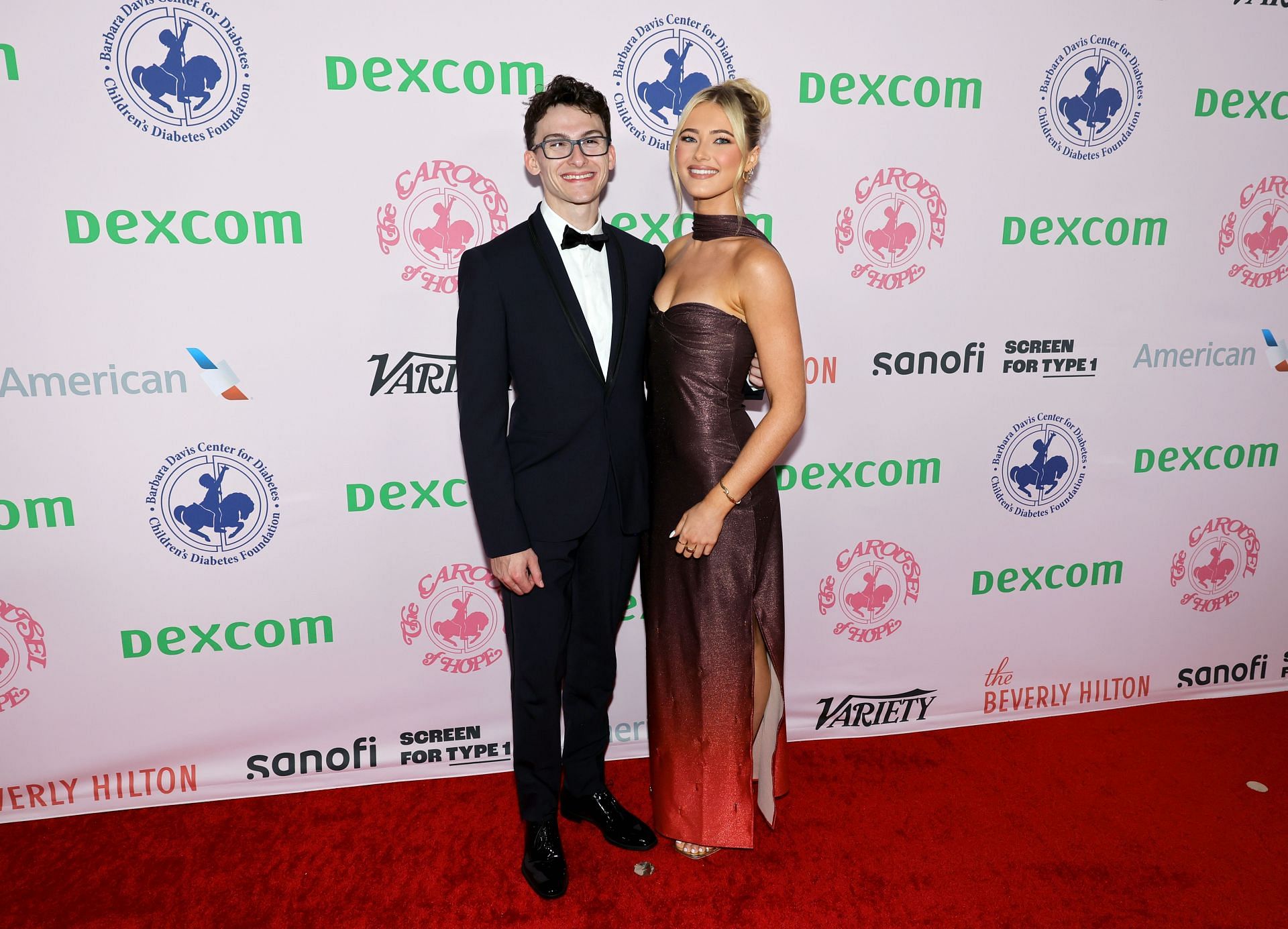 Nedoroscik and Arnold at the 38th Carousel Of Hope Ball - (Source: Getty)