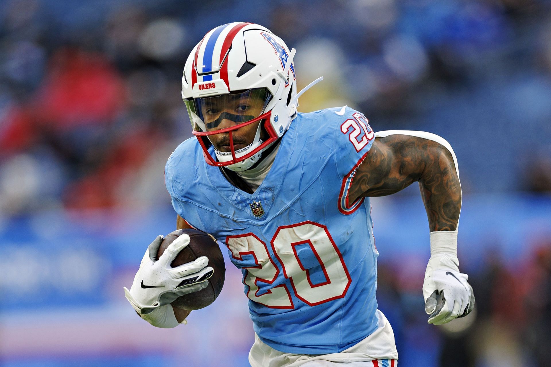 Tony Pollard at Houston Texans v Tennessee Titans - Source: Getty