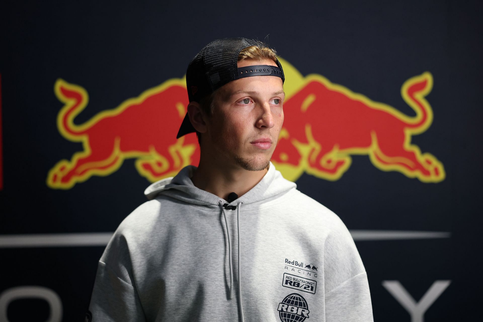 Liam Lawson Visits Oracle Red Bull Racing Factory - Source: Getty