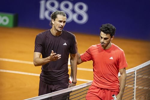 Alexander Zverev and Francisco Cerundolo Tennis: ATP Tour - Argentina Open - Source: Getty