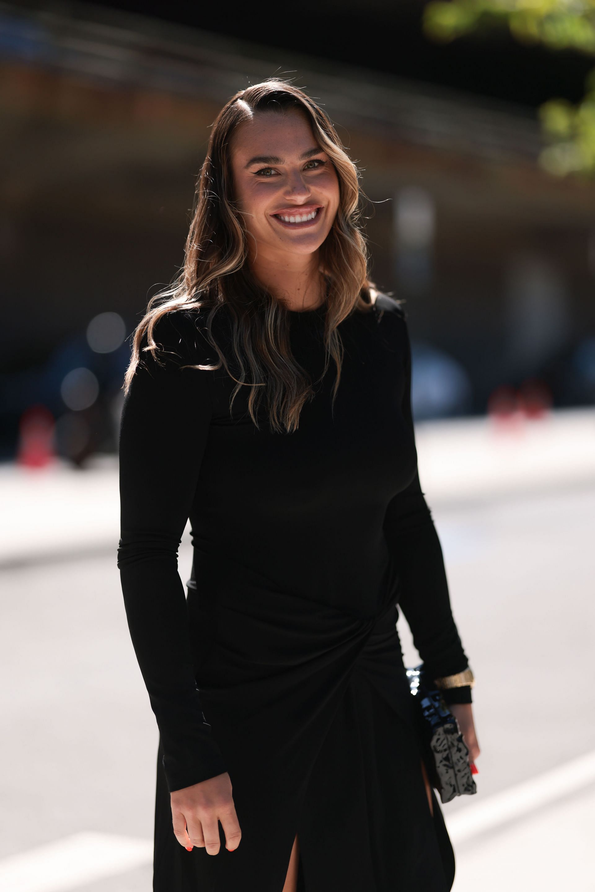 In Picture: Aryna Sabalenka at the 2024 New York Fashion Week. Source: Getty