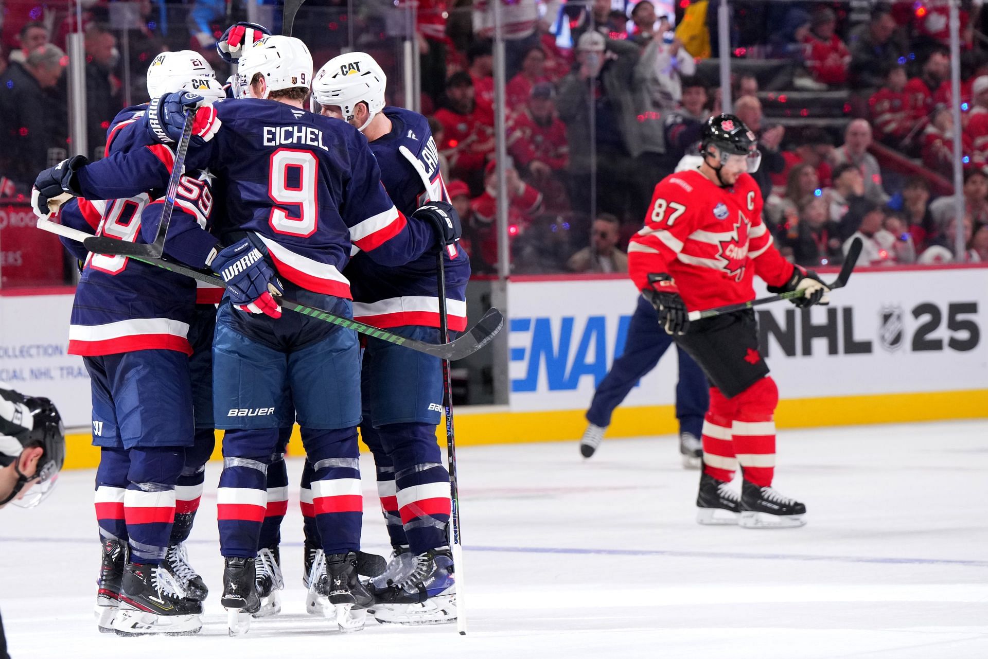 NHL 4 Nations Face-Off - United States v Canada - Source: Getty