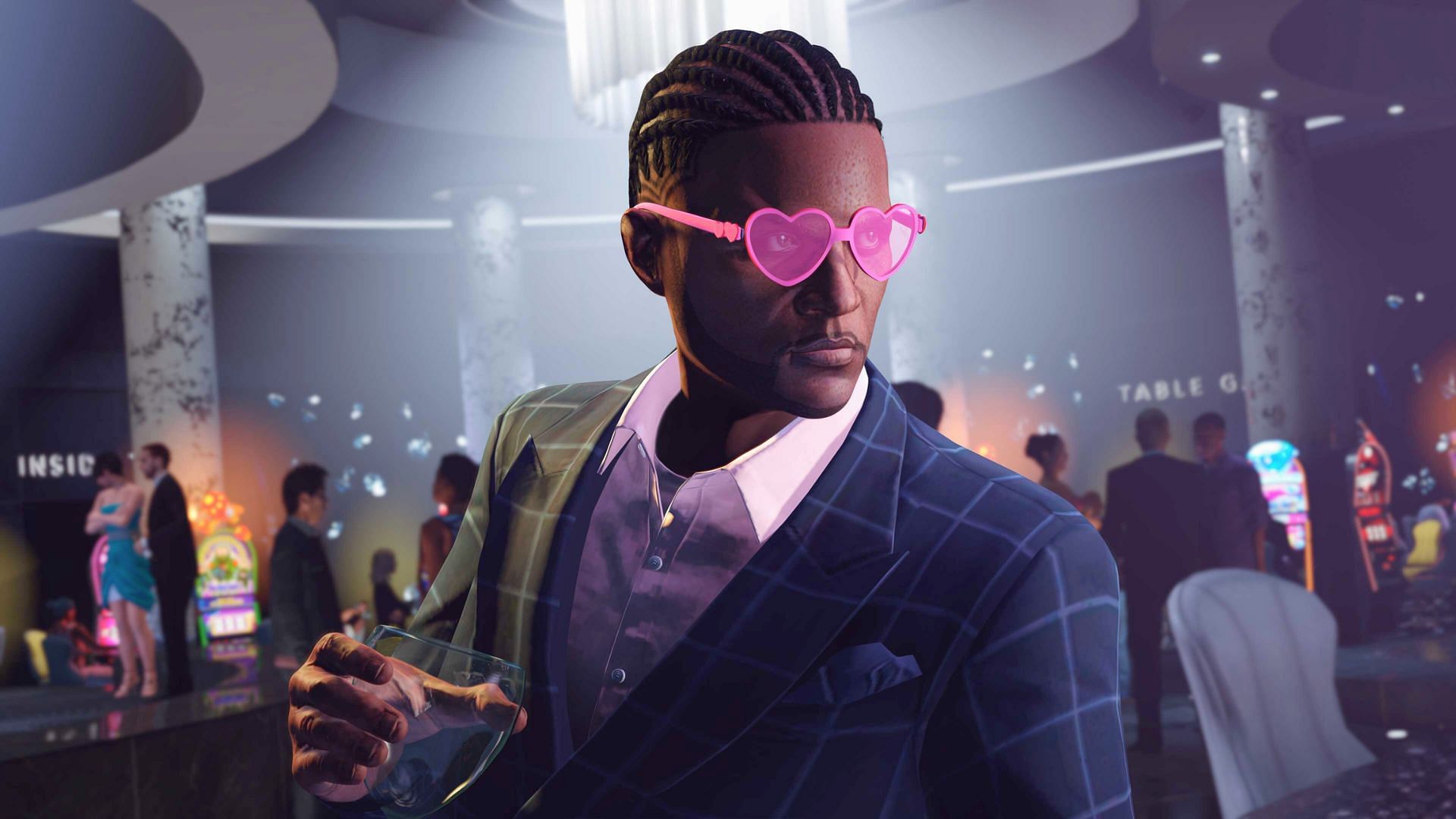 A picture of Pink Heart Shades (Image via Rockstar Games)