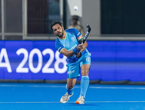 Harmanpreet Singh was back on the field in the Hockey Pro League on Wednesday. - Source: Hockey India