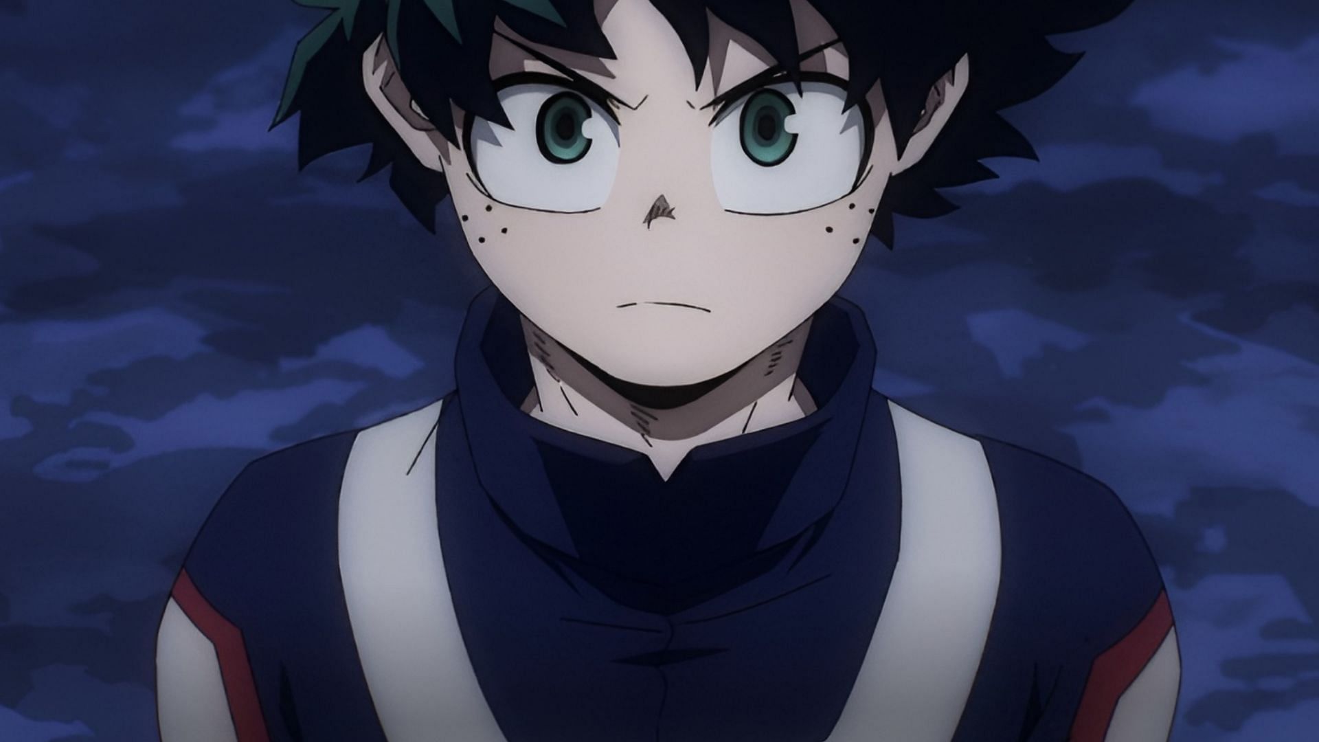 A still of Izuku (Image via Studio Bones)