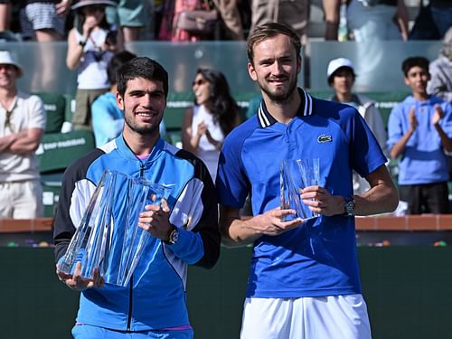 Daniil Medvedev was the runner-up at the 2024 Indian Wells Masters [Image Source: Getty Images]