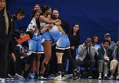 Angel Reese's ex-teammate Chennedy Carter drops 2-word reaction as she works up sweat at gym amid free agency uncertainty