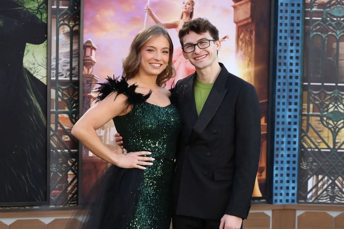 Stephen Nedoroscik and his girlfriend, Tess McCracken - Source: Getty