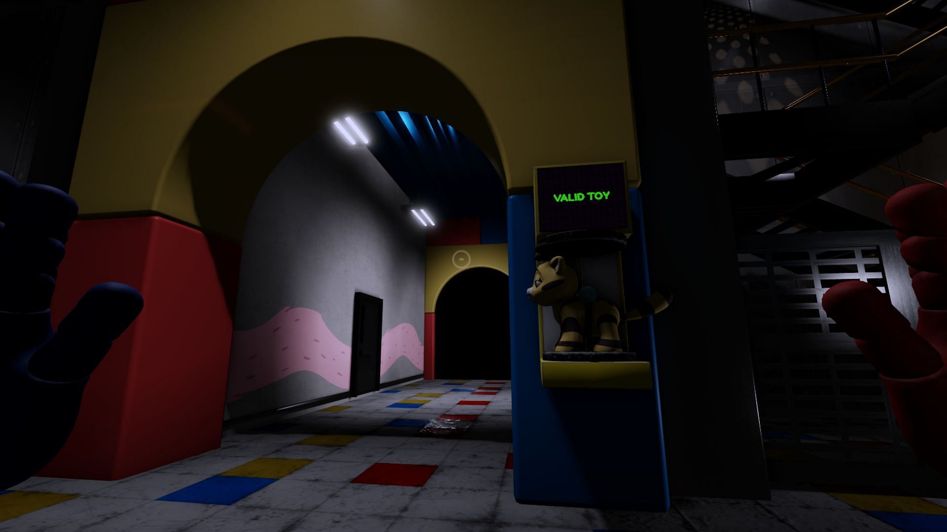 Place the toy in the empty area (Image via Roblox)