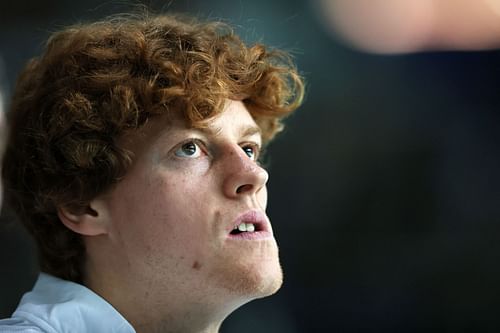 Jannik Sinner at the 2023 Davis Cup Final [Image Source: Getty Images]