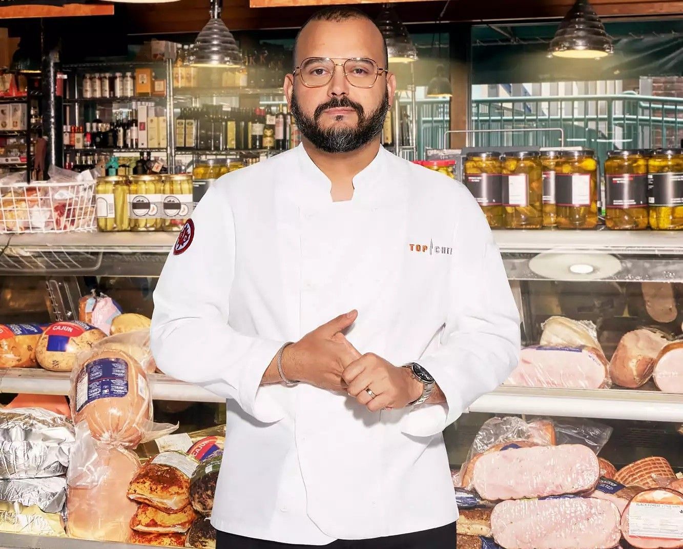 Zubair Mohajir in Top Chef season 22 (Image from Bravo)