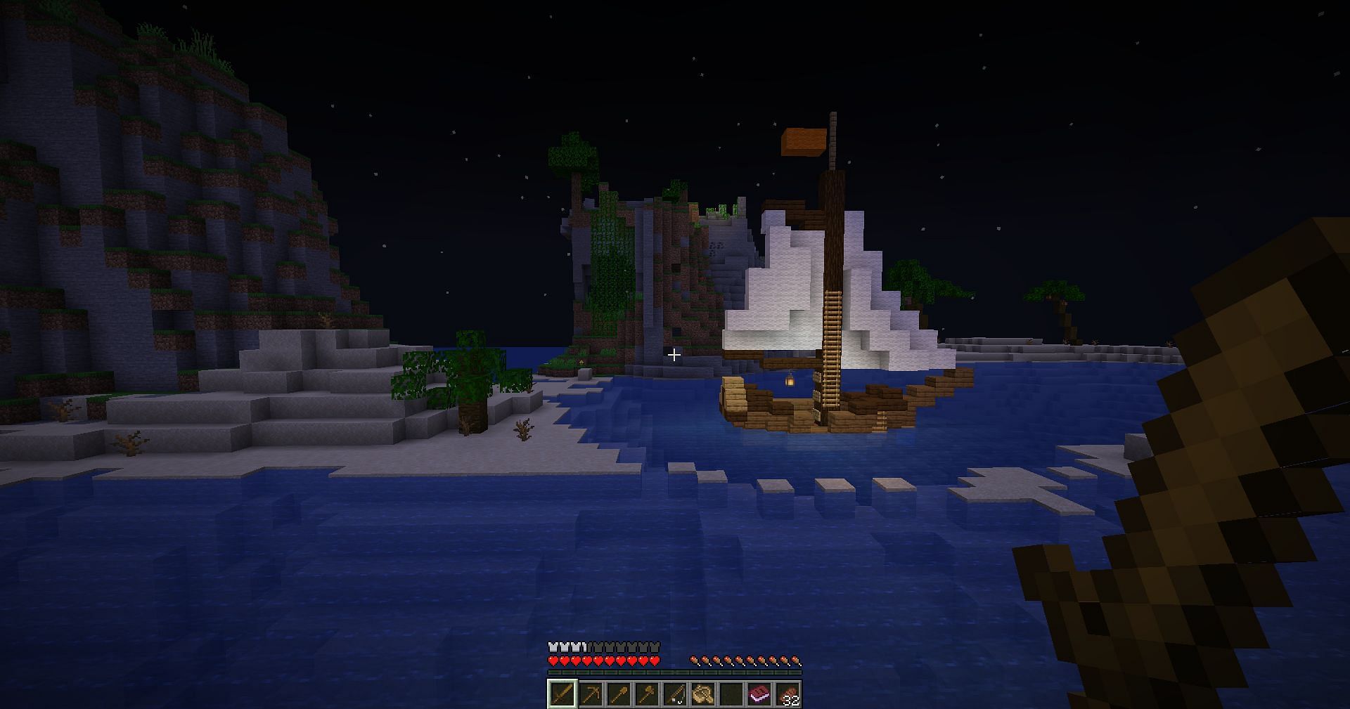 PirateCraft is great for those who enjoy pirate-related content or have a passion for sailing (Image via Mojang Studios)