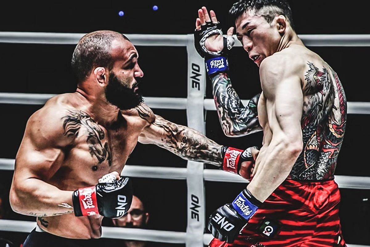 John Lineker (left), Kim Jae Woong (right) [Photo via ONE Championship]