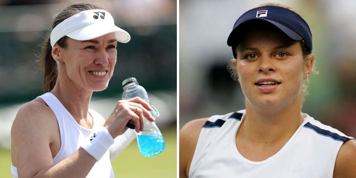 Martina Hingis (L) and Kim Clijsters (R) (Image Source: Getty)