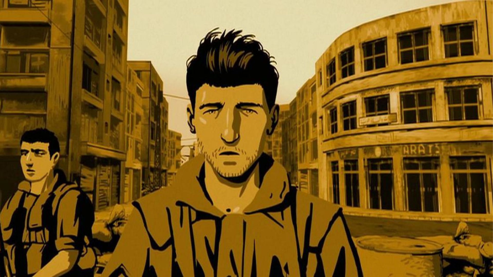 Still from Waltz and Bashir (Image via Prime Video)