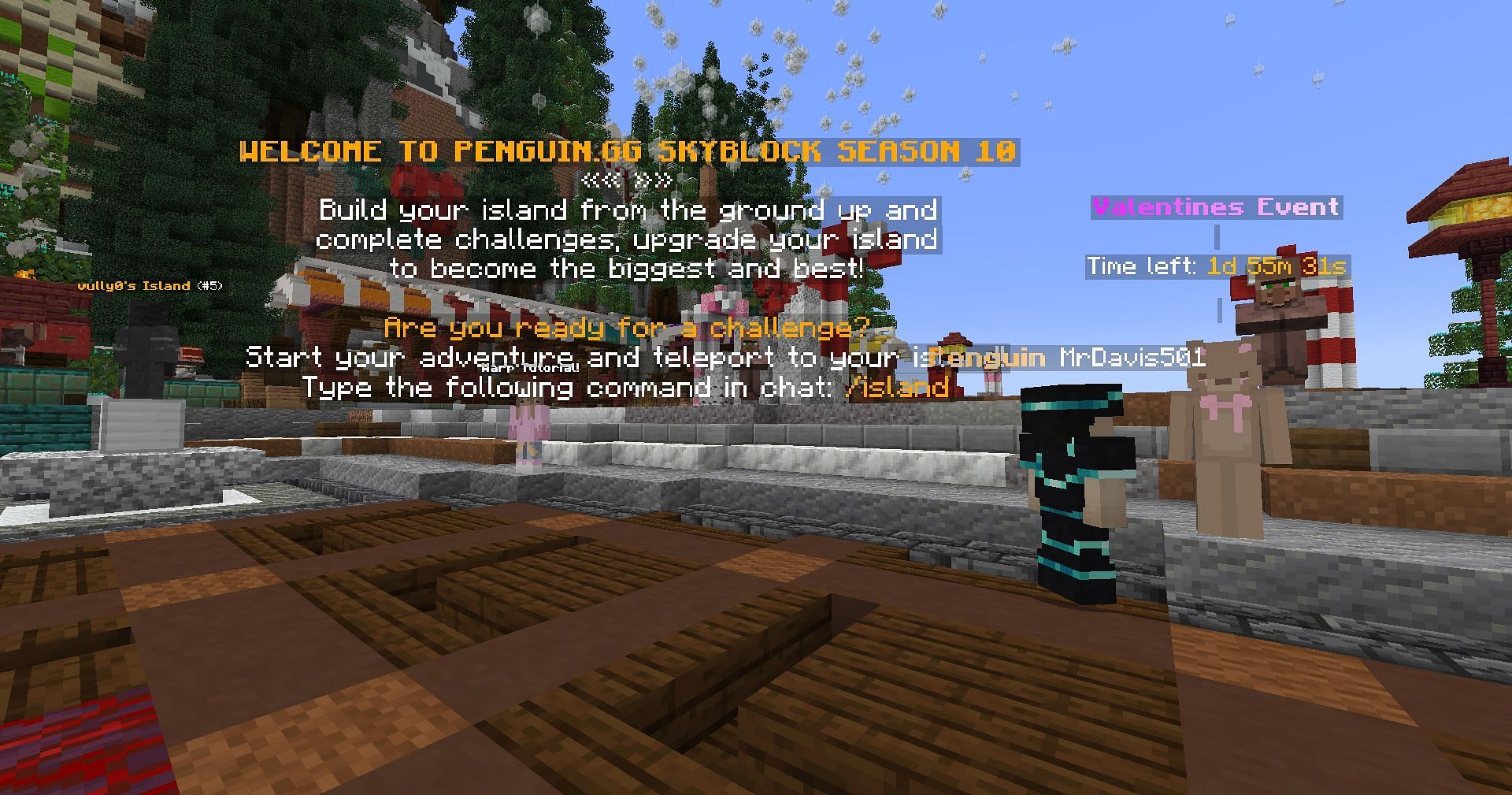 Penguin.GG is a brilliant server in Minecraft (Image via Mojang Studios)