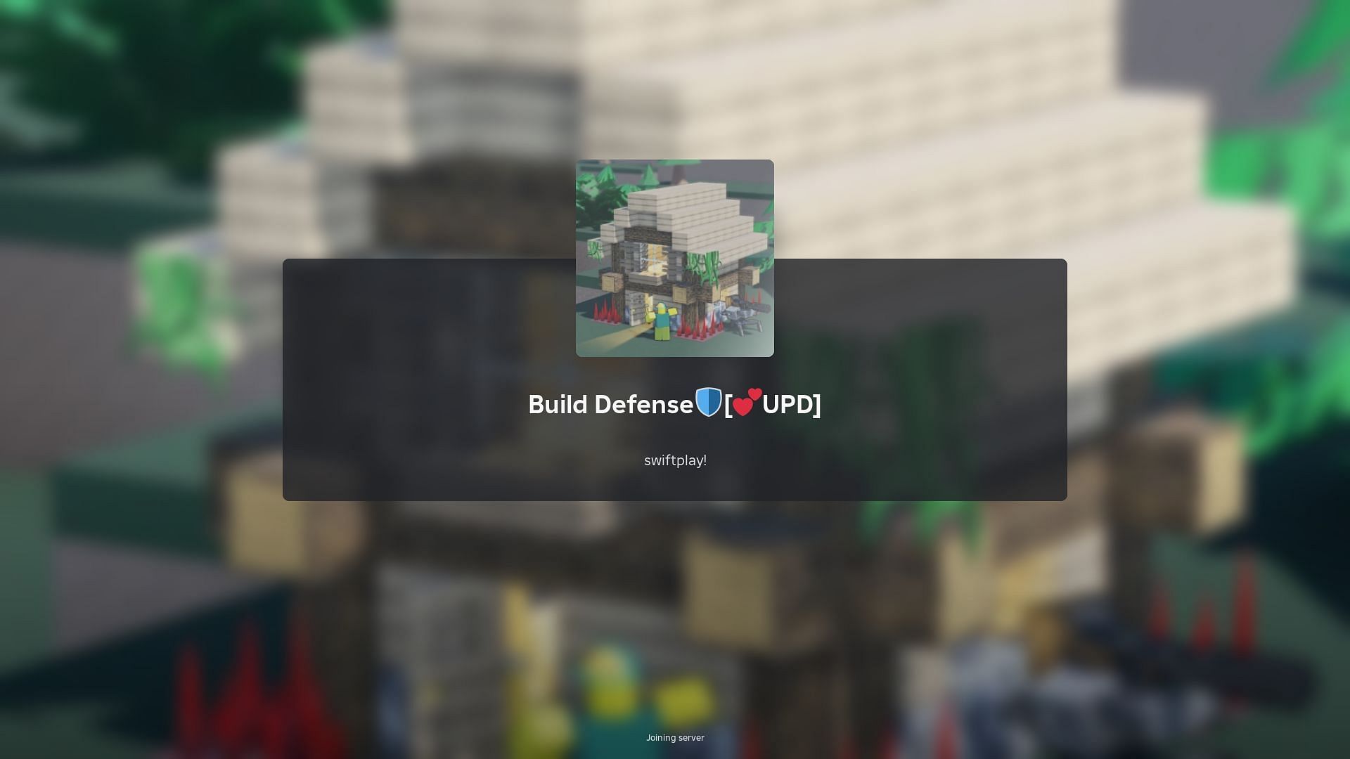 Roblox Build Defense