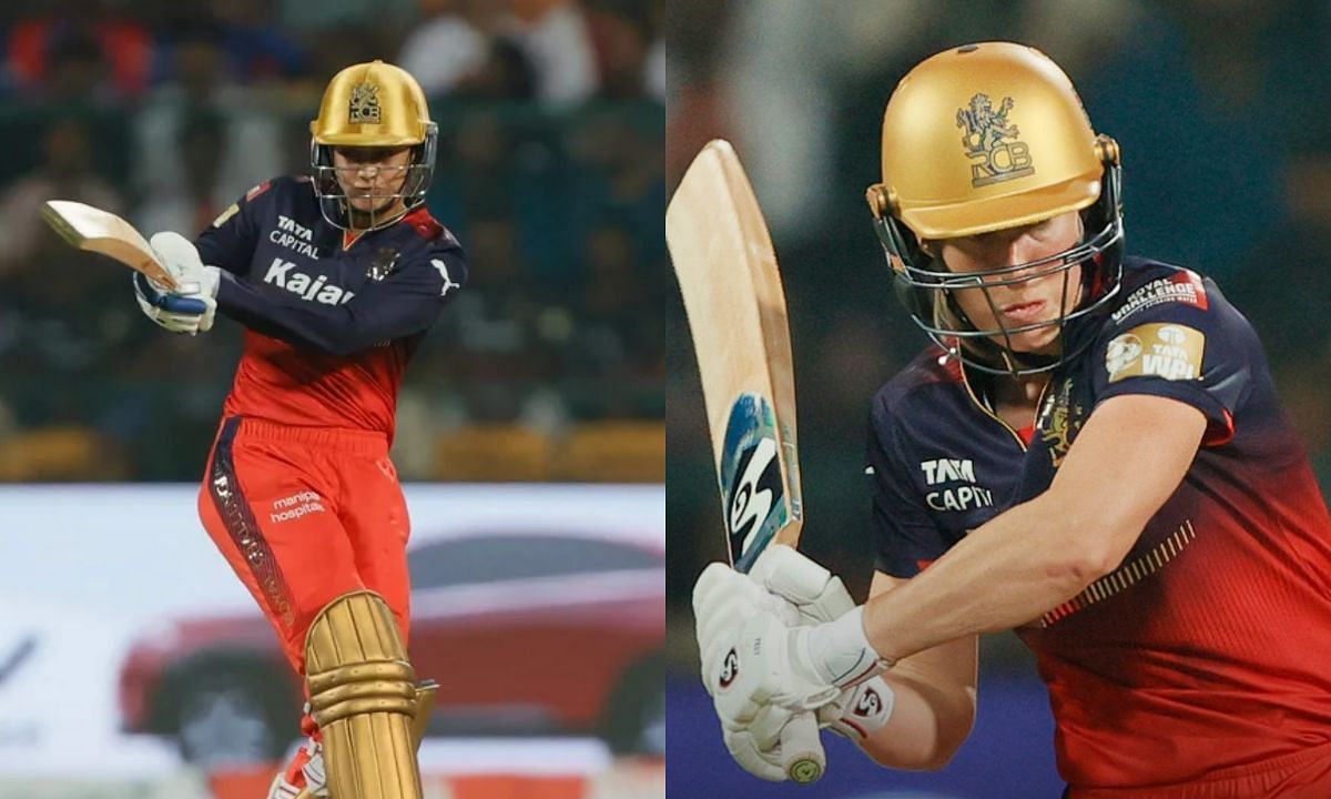 स्मृति मंधाना और एलिस पेरी (Photo Credit - wplt20.com/@RCBTweets)