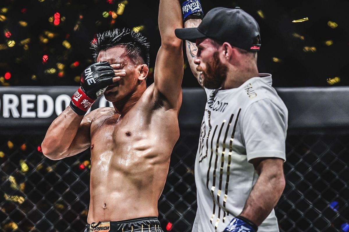 Joshua Pacio (left) and Jarred Brooks (right). [Photo from ONE Championship]