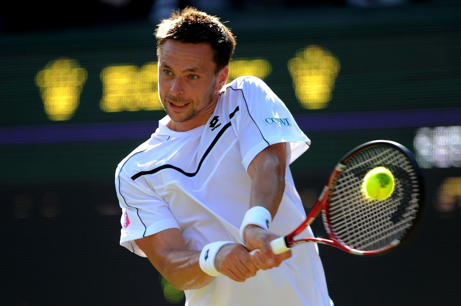 Robin Soderling at Wimbledon 2011. (Photo: Getty)