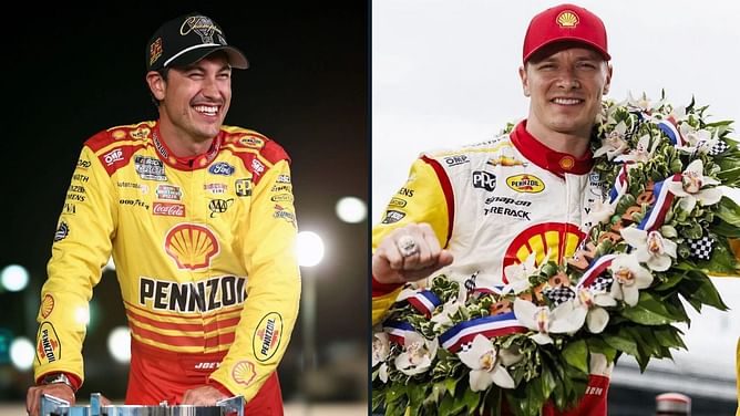 Josef Newgarden unveils Joey Logano’s special Daytona 500 paint scheme inspired by his “undefeated” Indy 500 car