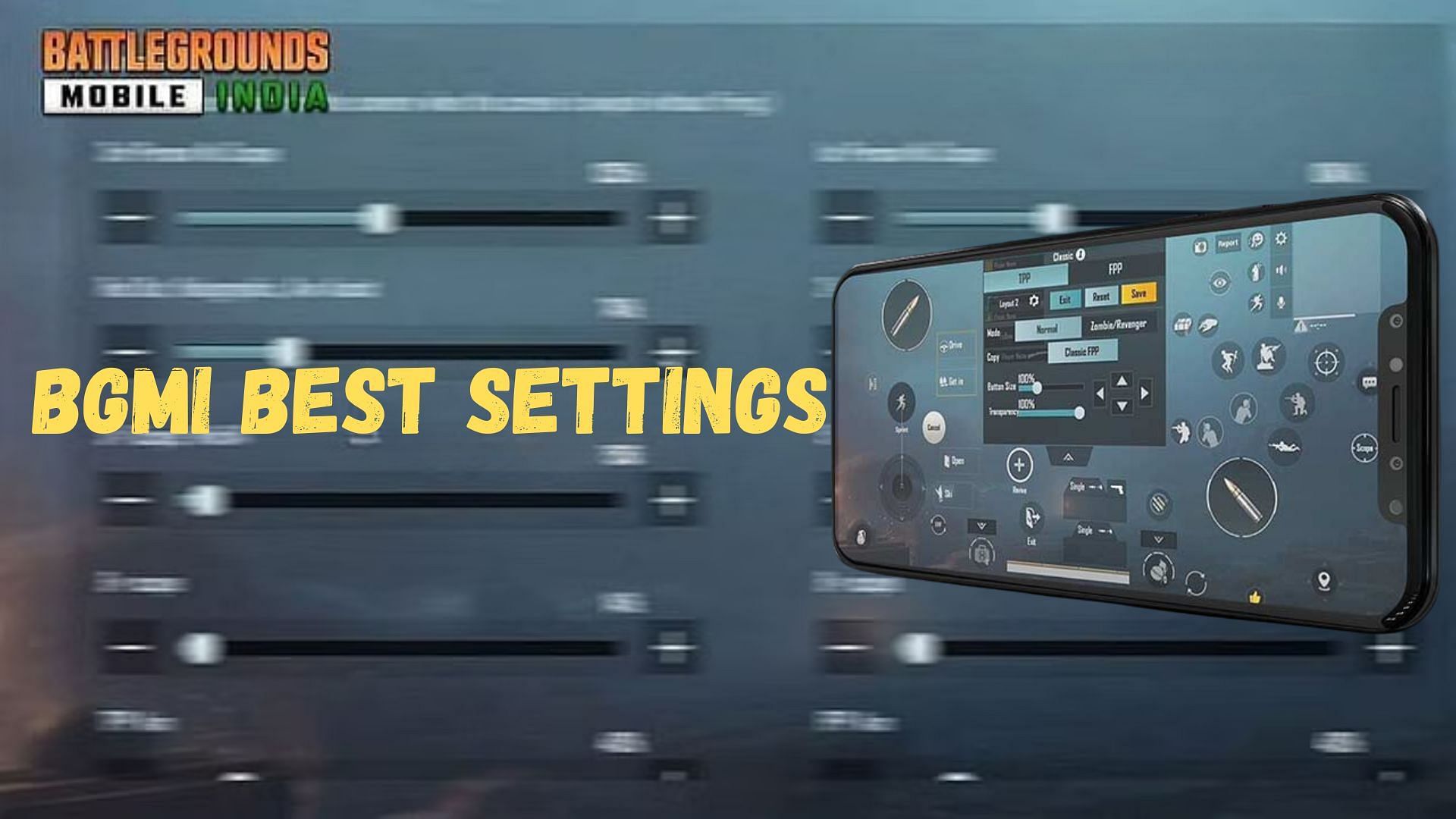 Best BGMI settings