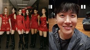 “We’re getting dance challenges” — Fans anticipate as BTS' j-hope shares receiving a signed album from KATSEYE
