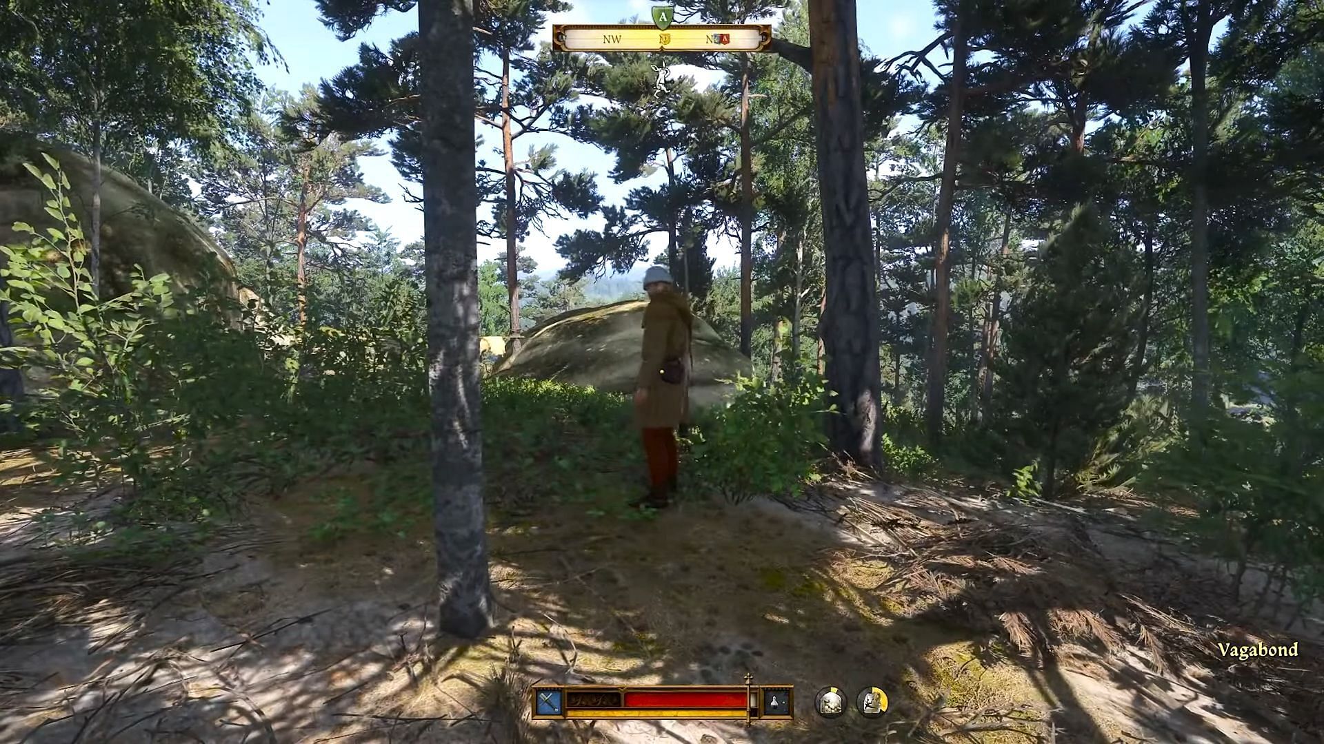 Vagabond camp in Hunting the Werewolf task - Kingdom Come Deliverance 2 (Image via Deep Silver/ Youtube@Alfenwylm)