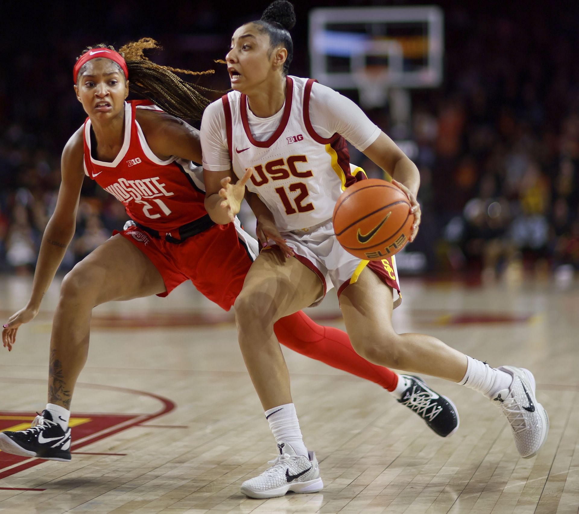 USC women basketball hosting Ohio State, - Source: Getty