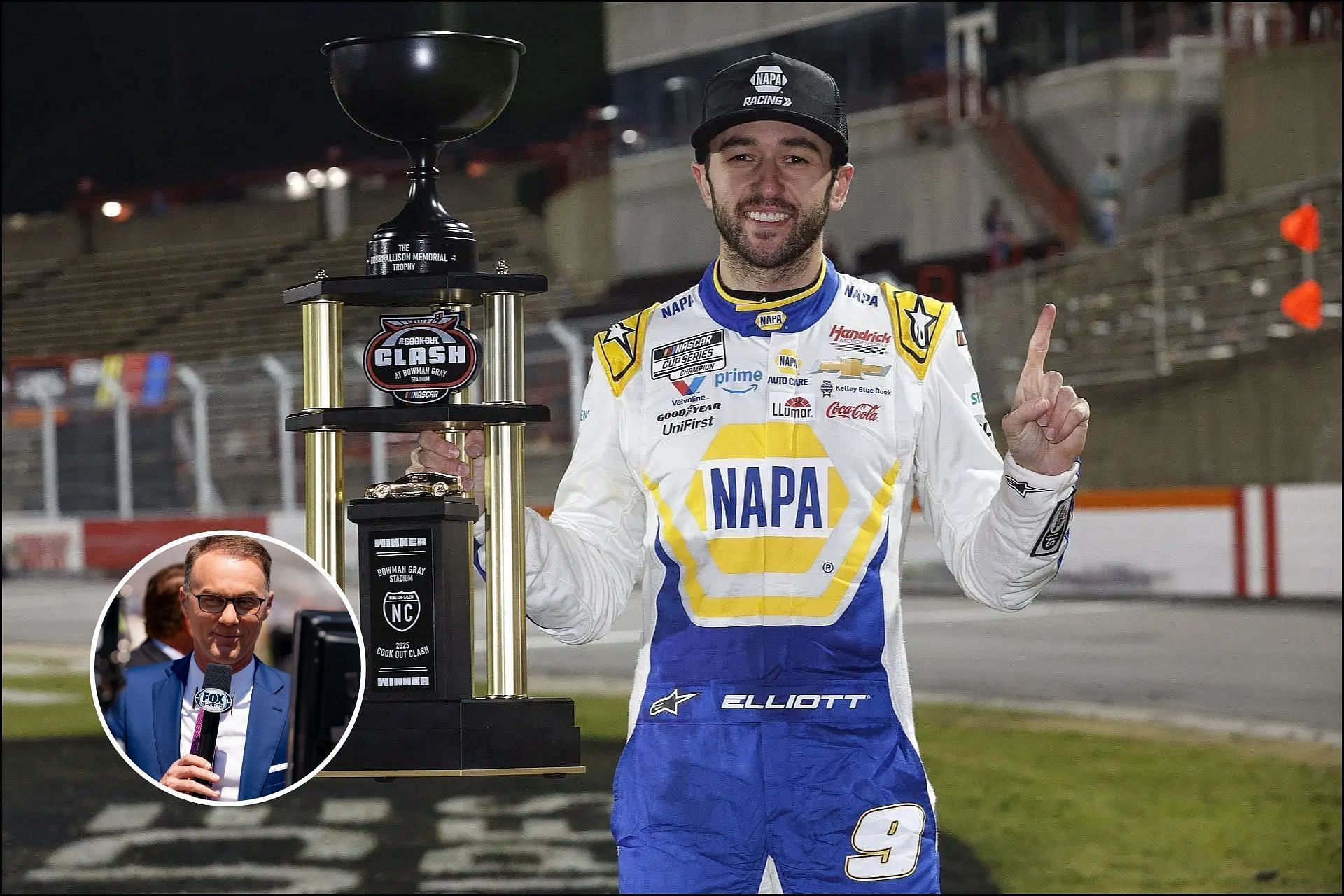 Chase Elliott reveals the &ldquo;reality&rdquo; of exhibition versus points races (Getty Images)