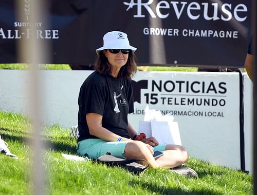 Shriver at the The 20th Annual Desert Smash Hosted By Charlize Theron (Image Source: Getty)