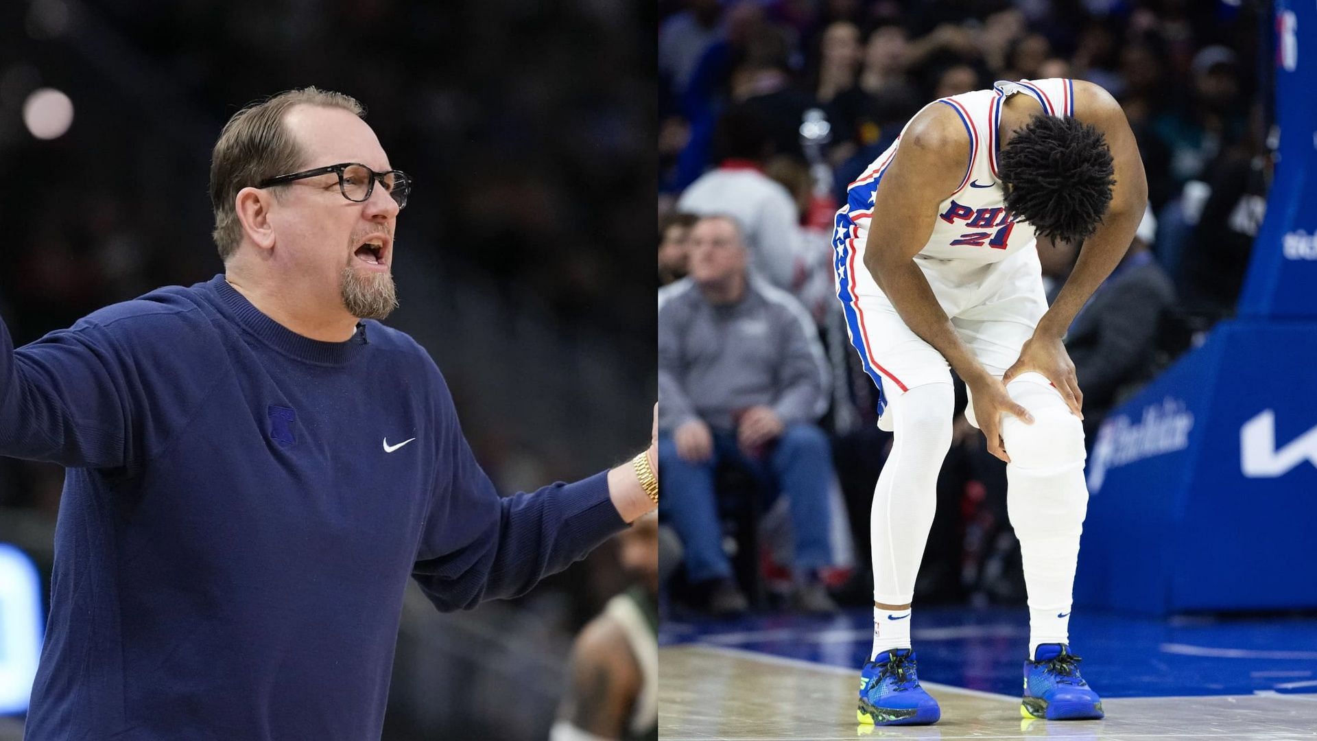 Stephen A. Smith gives some advice to 76ers coach Nick Nurse on how to deal with his team