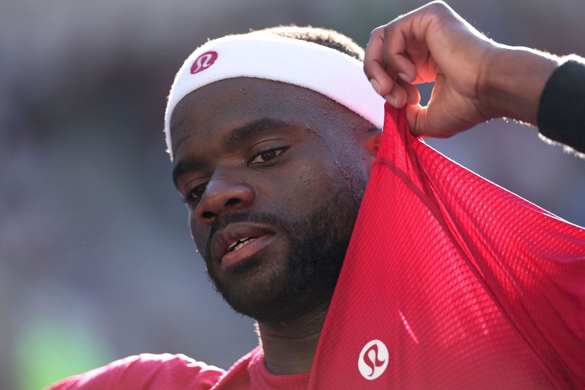 In Picture: Frances Tiafoe during the 2025 Australian Open (Source: Getty)