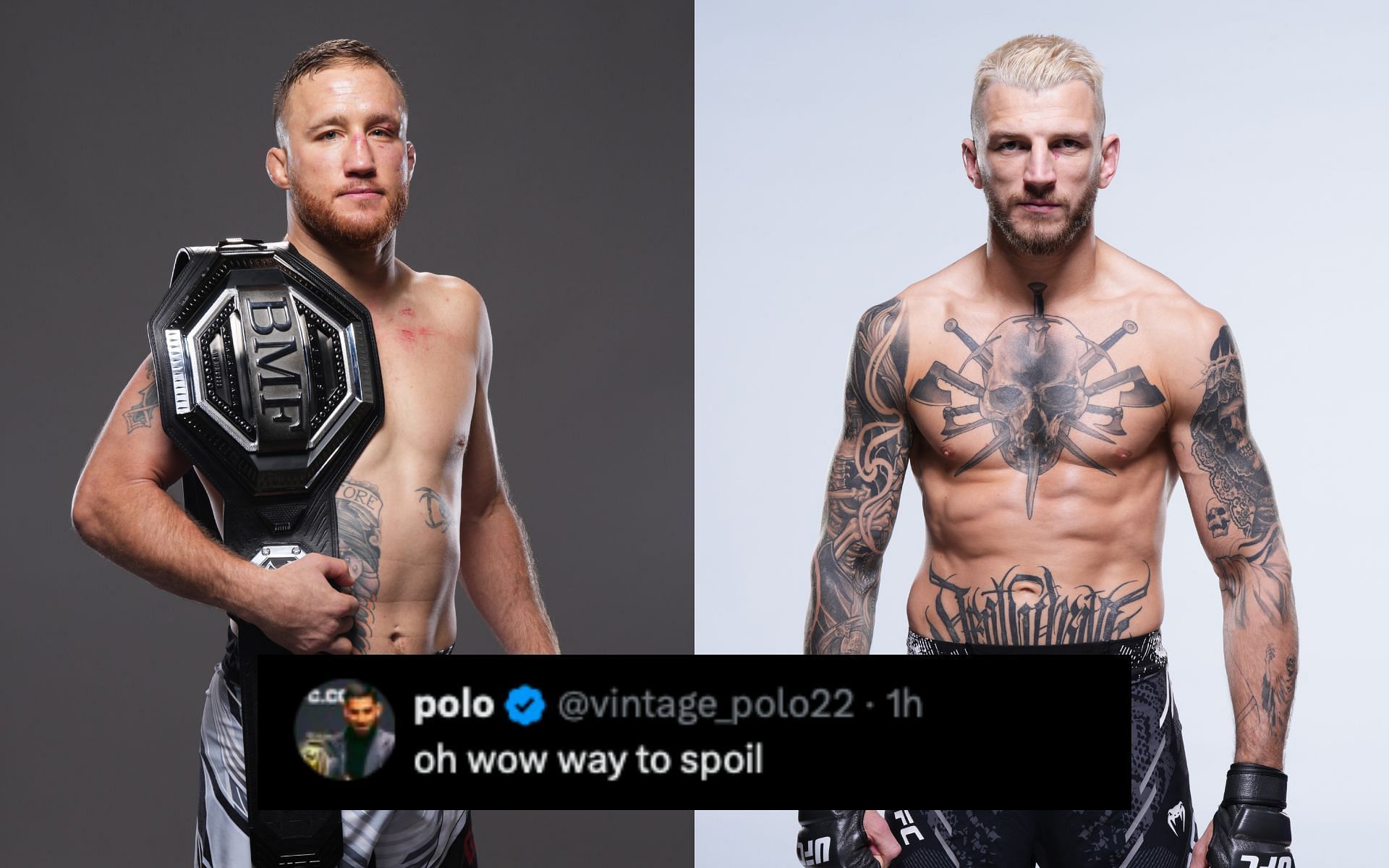 Fans on Justin Gaethje