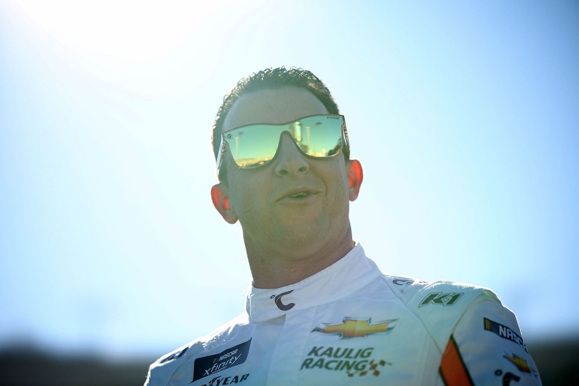 AVONDALE, ARIZONA - NOVEMBER 09: AJ Allmendinger, driver of the #16 Celsius Chevrolet, looks on during qualifying for the NASCAR Xfinity Series Championship Race at Phoenix Raceway on November 09, 2024 in Avondale, Arizona. (Photo by Jared C. Tilton/Getty Images) - Source: Getty