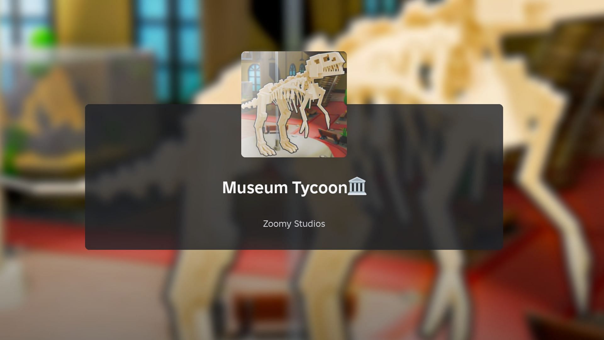 Museum Tycoon loading screen